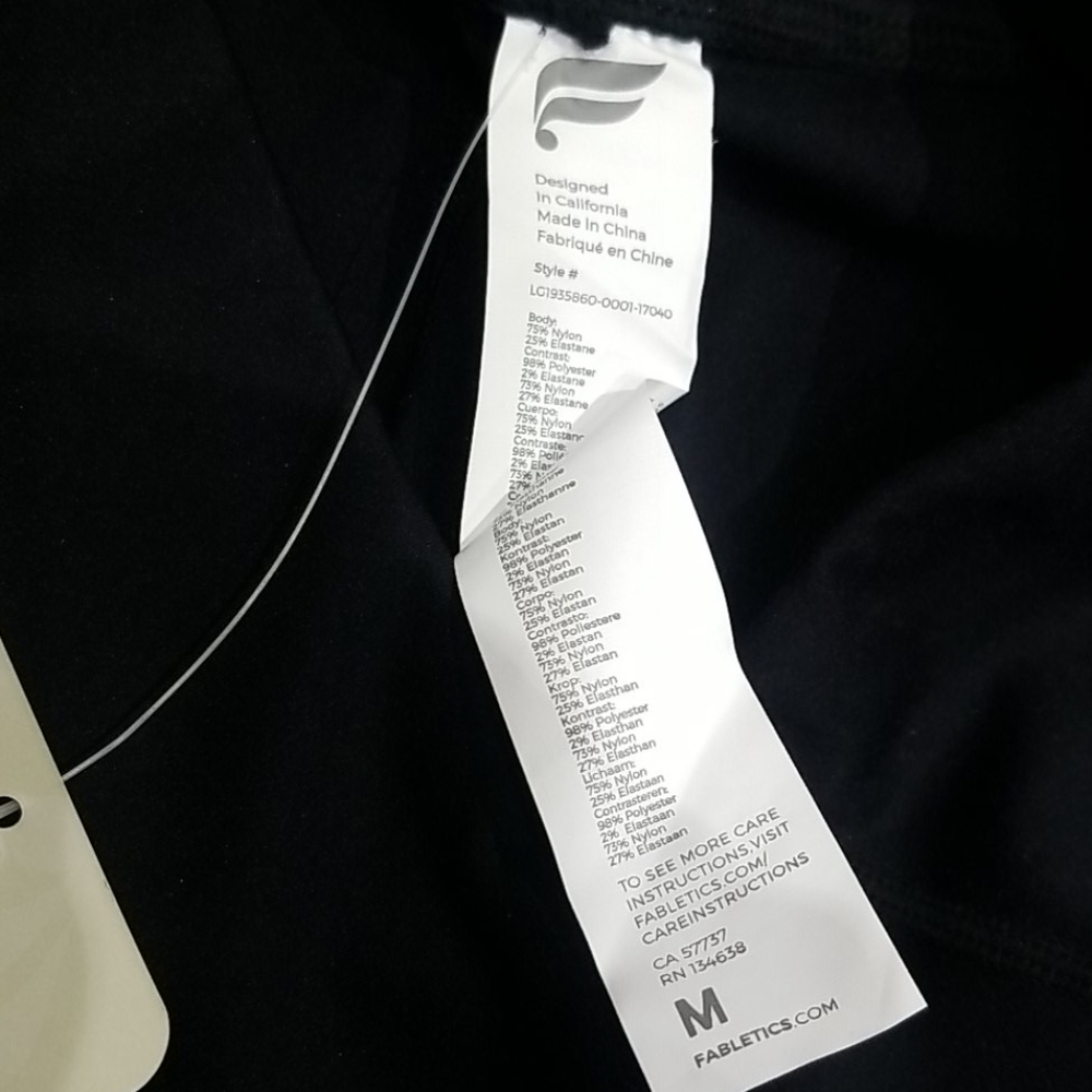 NWT Fabletics Midrise Statement Motion365 Legging - Picture 7 of 9